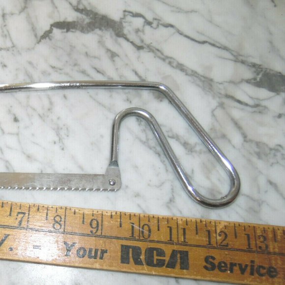 Vintage Stainless Steel Kitchen Meat / Bone Saw - Picture 4 of 8